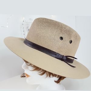 Gonzalez 1976🍂Boho Mexican Straw Western Cowboy Fedora Hat